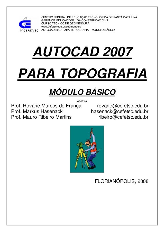 apostila de autocad 2007 em